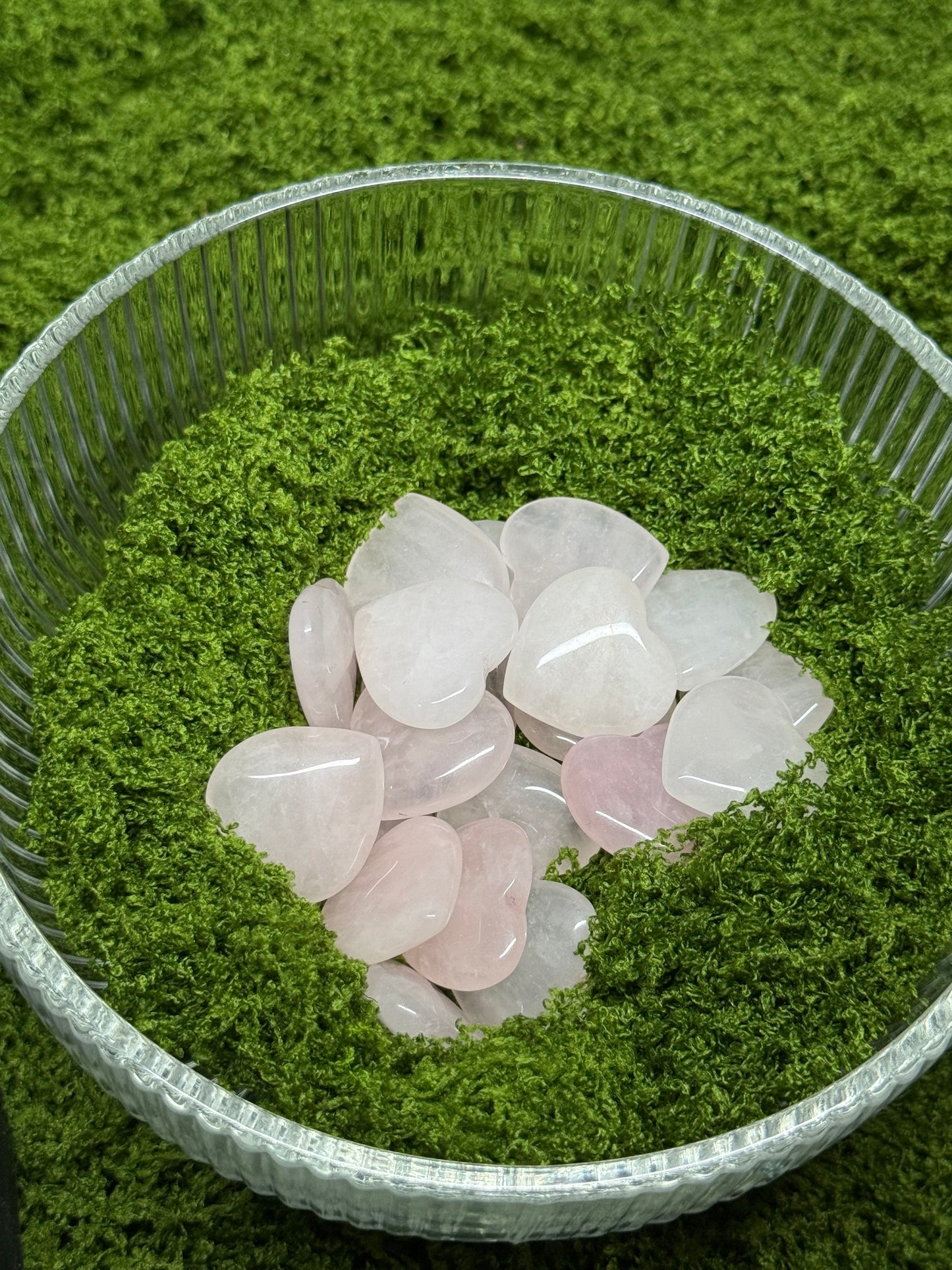 Mini Rose Quartz Heart