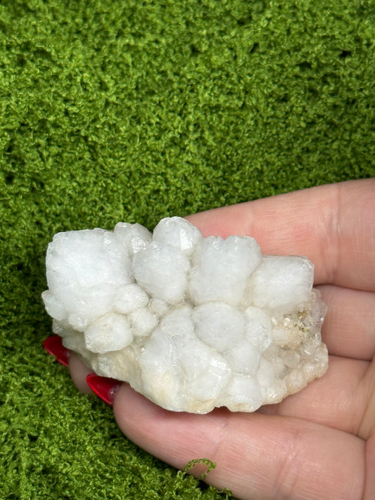 Snow Quartz Cluster