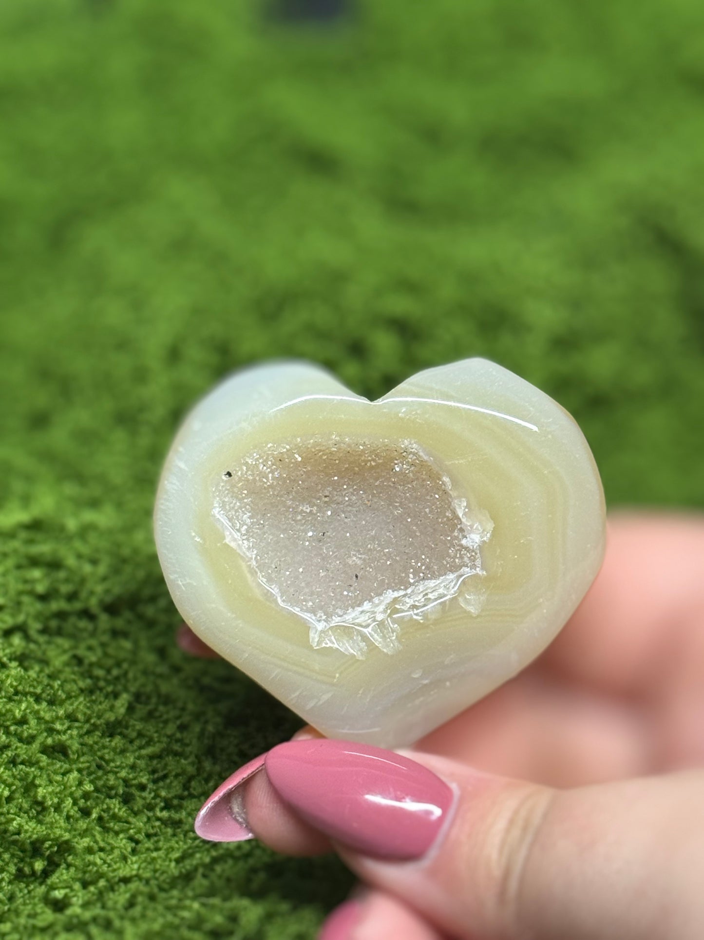 Droozy Agate Heart