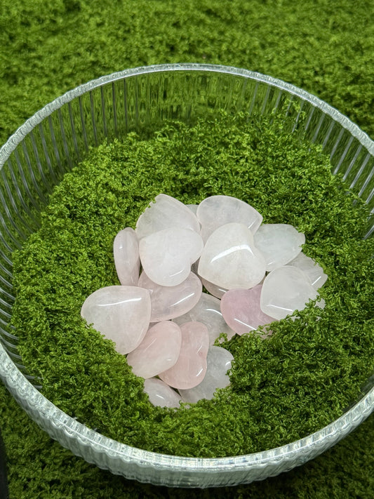 Mini Rose Quartz Heart