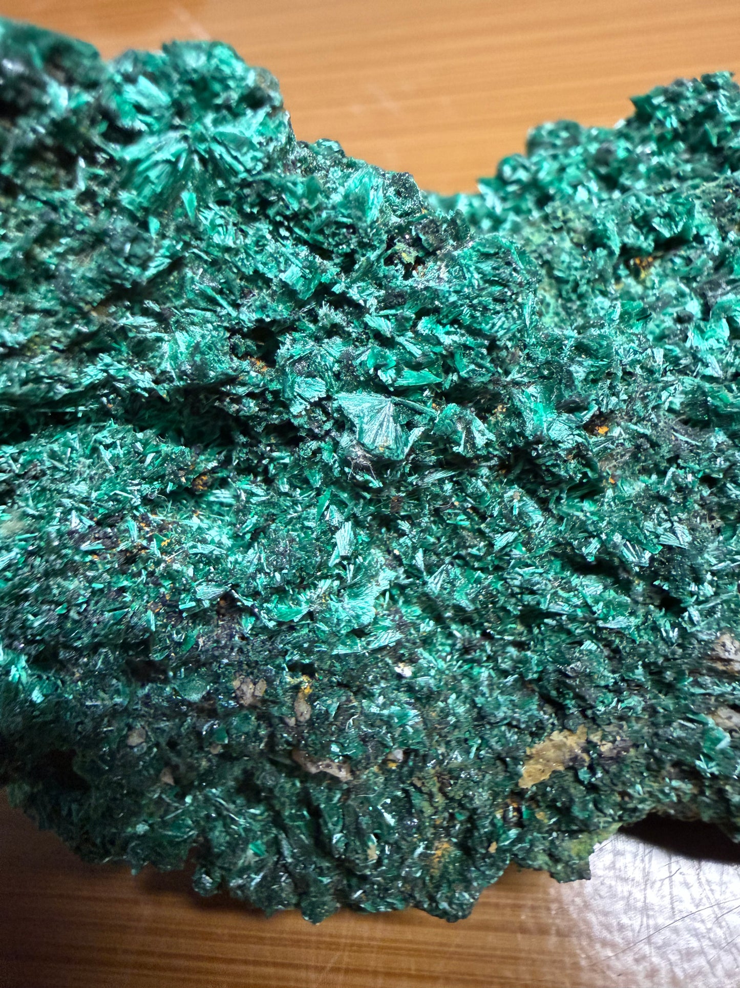 Fibrous Malachite