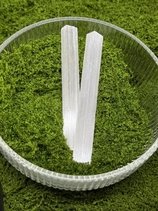 Selenite Charging Sticks