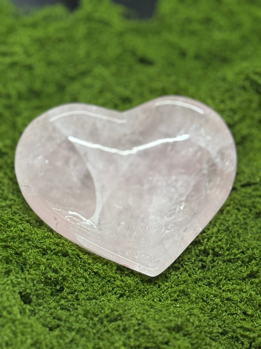 Rose Quartz Heart Bowl