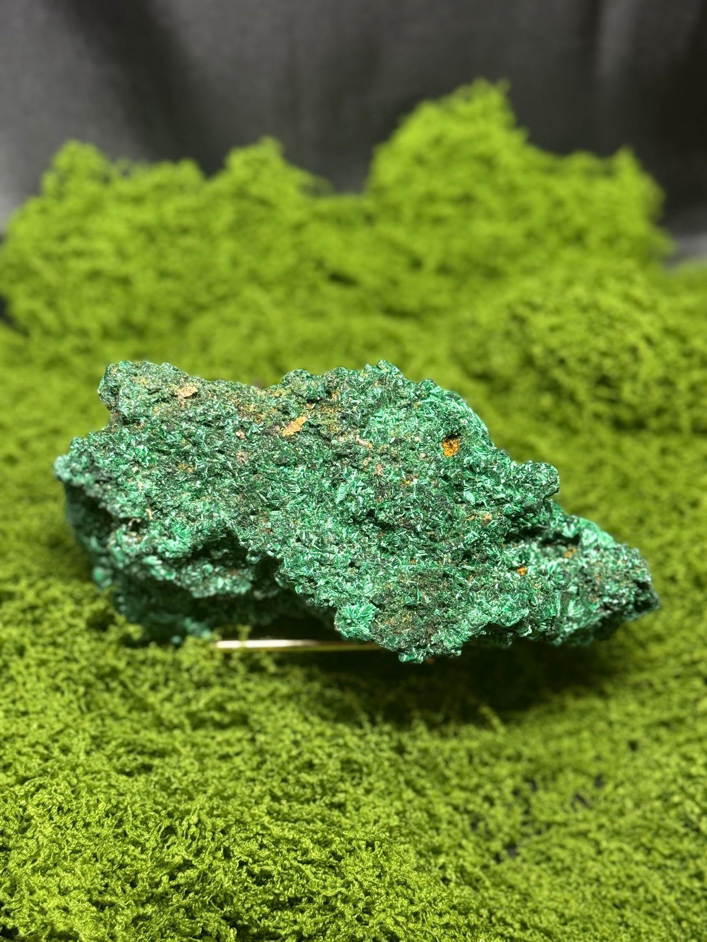Fibrous Malachite